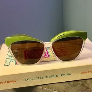 Green cateye AJ Morgan sunglasses